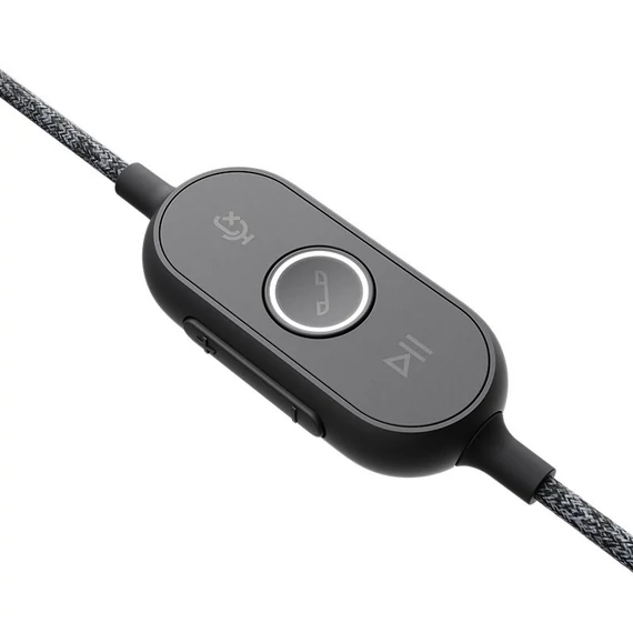 Logitech UC Zone Wired Headset Black