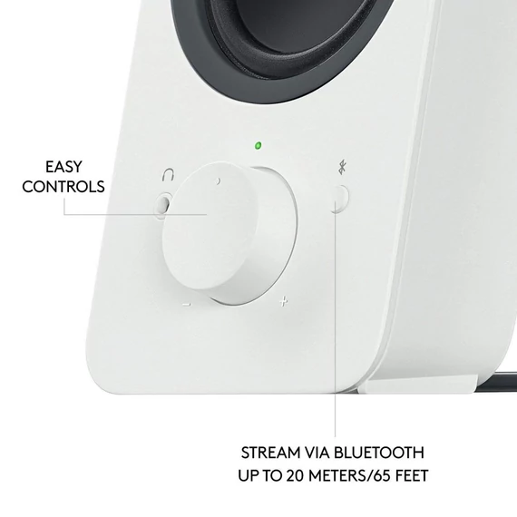 Logitech Z207 5W Bluetooth fehér hangszóró