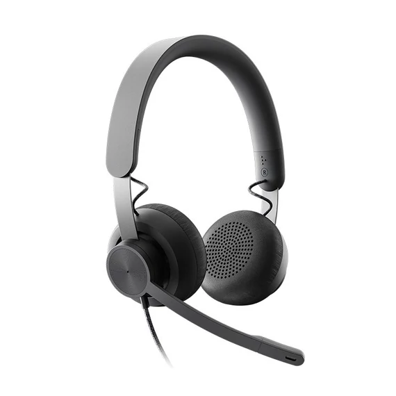 Logitech MSFT Teams Zone Wired Headset Black