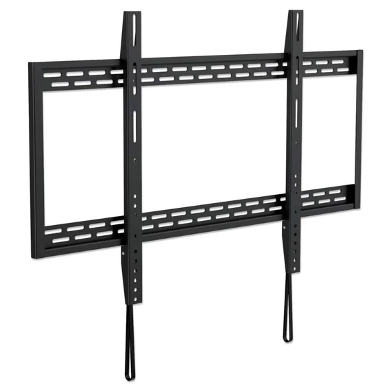 Manhattan TV állvány - Fali fix ultravékony TV állvány Fekete (max.VESA:900x600)(60