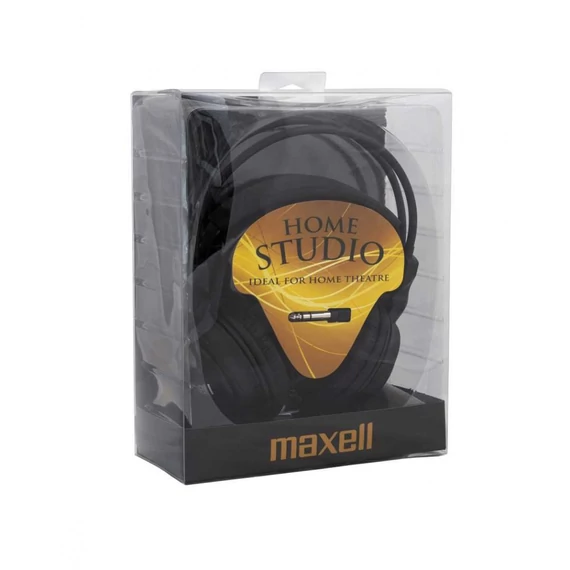 Maxell Home Studio Headphones Black