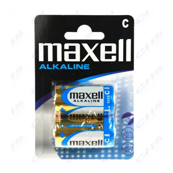 Maxell C Alkáli Elem 2db/csomag