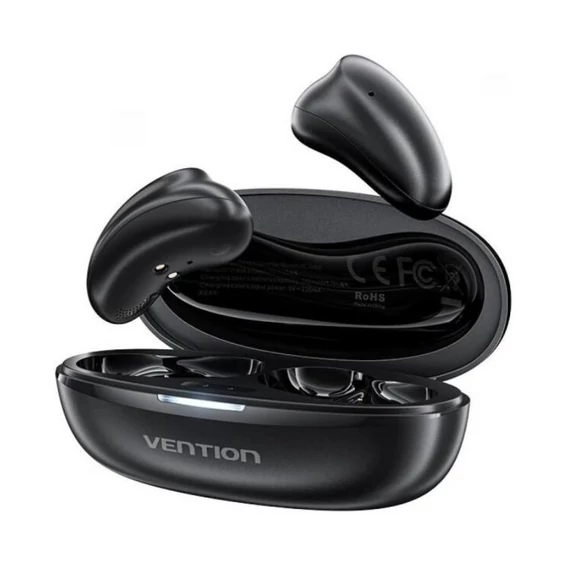 FÜLHALLGATÓ T11 (TWS, Tiny earbuds,fekete), Vention