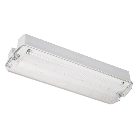 NEBRASKA V3 2W 3h LED IP65 állandó és készenléti üzemű vészvilágító lámpatest