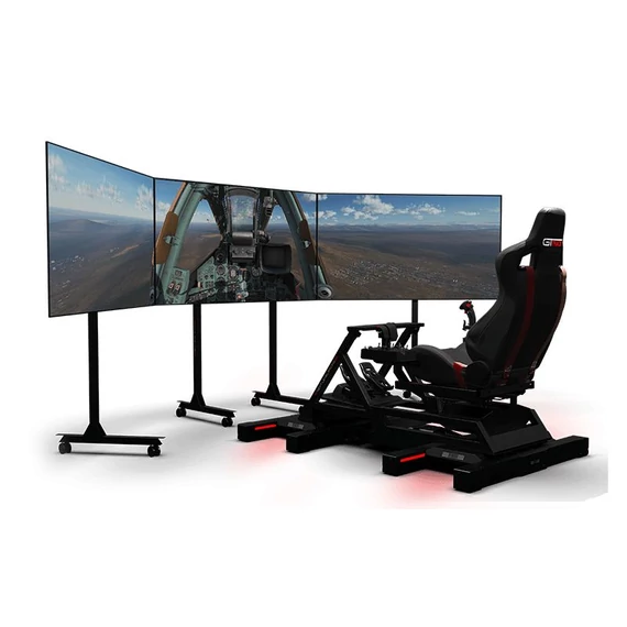 Next Level Racing Szimulátor cockpit - GTtrack (GT ülés; tartó konzolok)