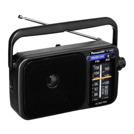 Panasonic RF-2400DEG-K hordozható rádió fekete