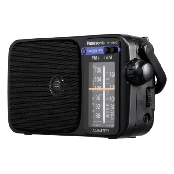 Panasonic RF-2400DEG-K hordozható rádió fekete