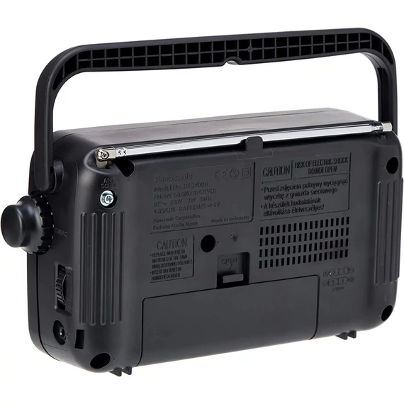 Panasonic RF-2400DEG-K hordozható rádió fekete