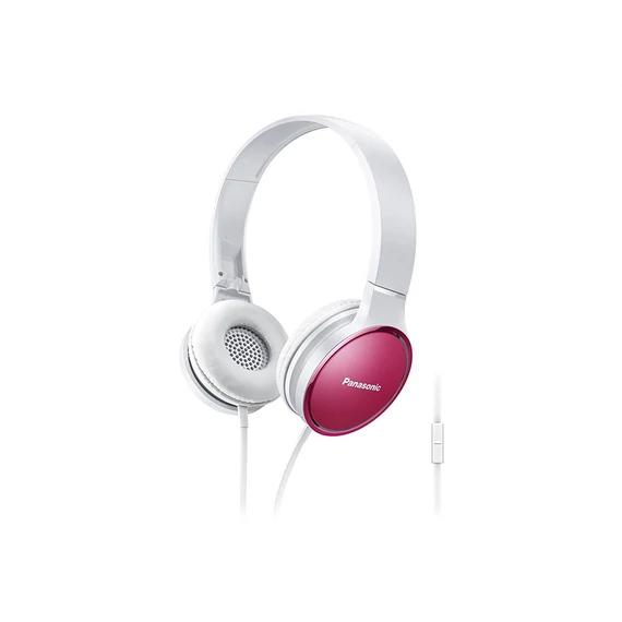 Panasonic RP-HF300ME-P mikrofonos fehér-pink fejhallgató