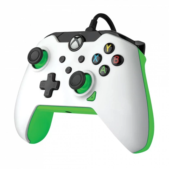 PDP Xbox Series X|S/Xbox One/PC 3,5 mm audio vezetékes neon fehér kontroller