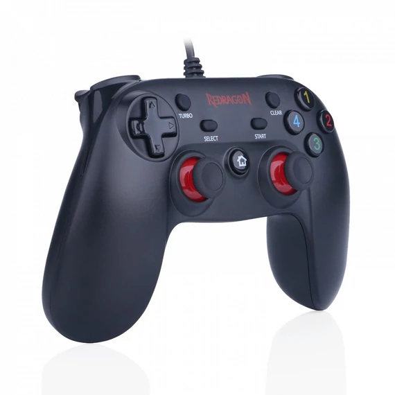 Redragon Saturn Wirred Gamepad Black PC/PS3