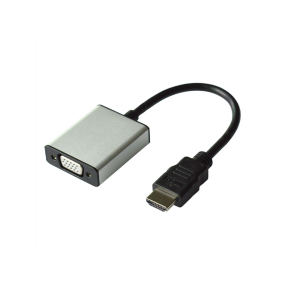 VALUE HDMI M-VGA 15F Audio adapter 15cm