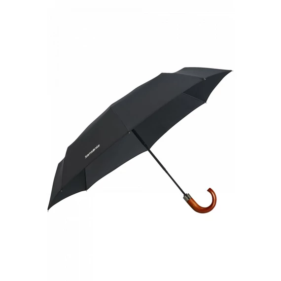 Samsonite Wood Classic S 3 Sect Umbrella Black