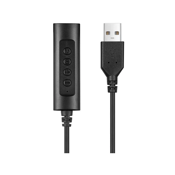 Sandberg 2in1 Office Headset Jack+USB Black