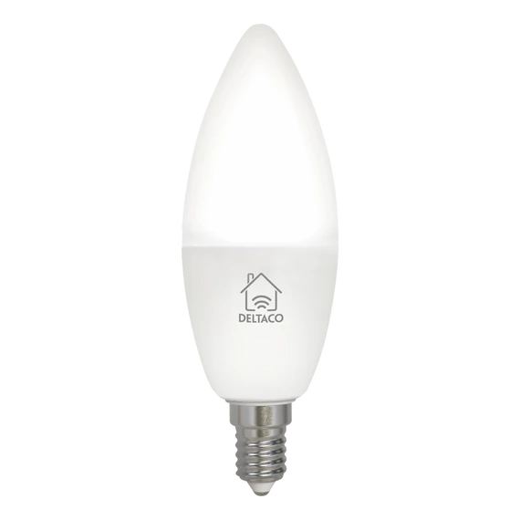 Izzó SMART HOME SH-LE14CCTC, E14, gyertya, Deltaco