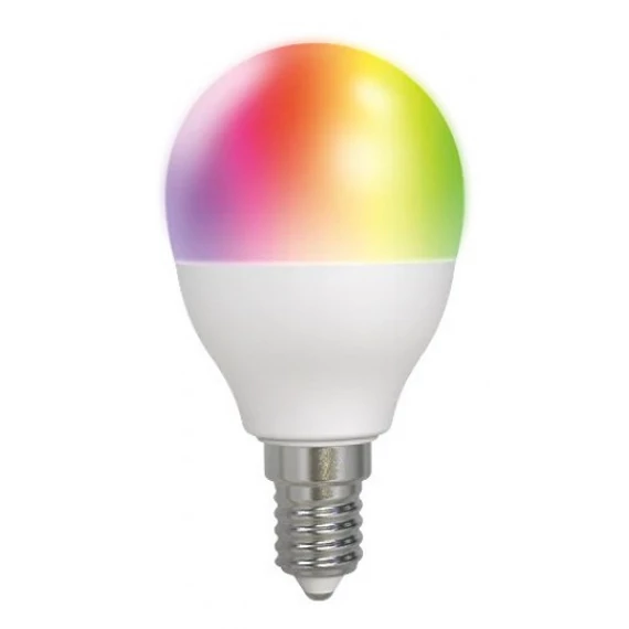 Izzó SMART HOME SH-LE14G45RGB, WiFi, E14, 5W, RGB, Deltaco