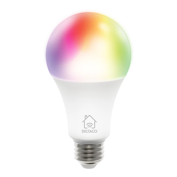 Izzó SMART HOME SH-LE27RGB LED, E27, WIFI, 9W, Deltaco