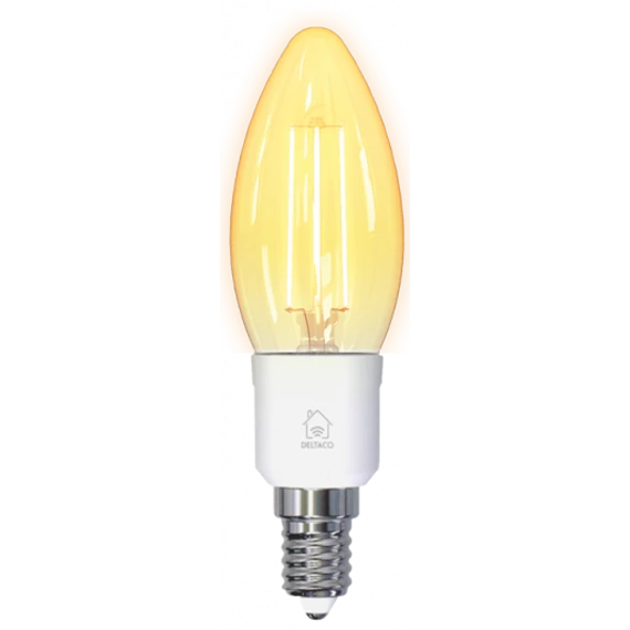 Izzó SMART HOME SH-LFE14C35 LED, E14, WIFI, 4.5W, Deltaco