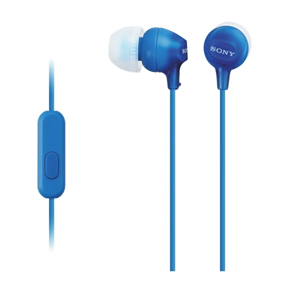 Sony MDREX15APLI.CE7 mikrofonos kék fülhallgató