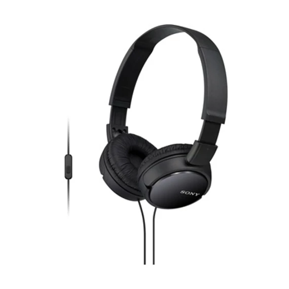 Sony MDRZX110APB.CE7 mikrofonos fekete fejhallgató