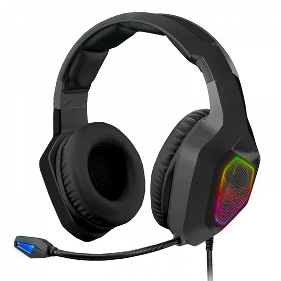 Spirit of Gamer ELITE H50 RGB fekete gamer headset