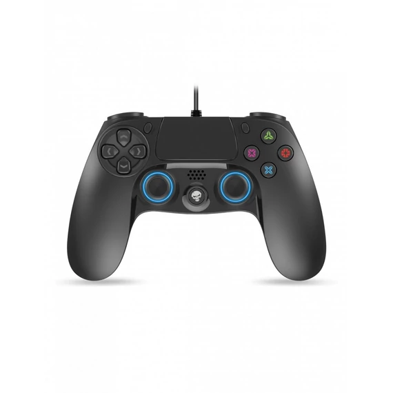 Spirit of Gamer XGP WIRED PS4/PC fekete-kék vezetékes kontroller