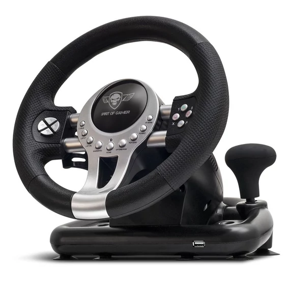 Spirit of Gamer RACE WHEEL PRO 2 PC/PS3/PS4/XBOX One fekete kormány