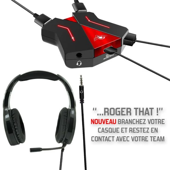 Spirit of Gamer SOG-CONV2 Nintendo/PS4/PS3/Xbox One egér/billentyűzet konzol adapter