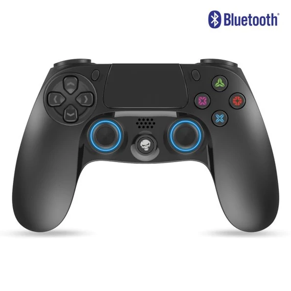 Spirit of Gamer XGP PS4/PS3 fekete-kék Bluetooth vezeték nélküli kontroller