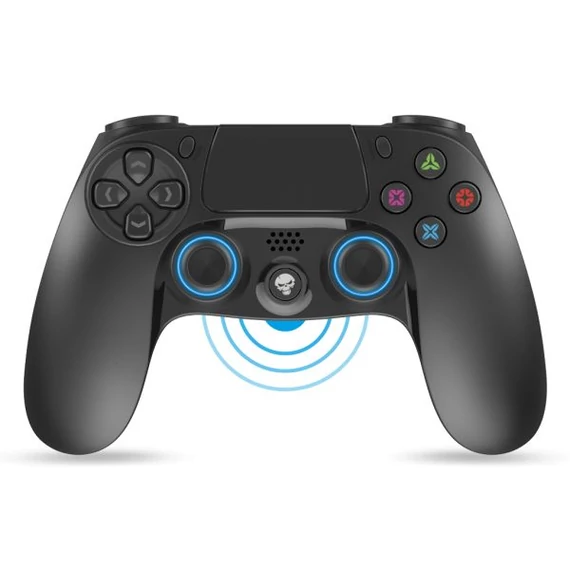 Spirit of Gamer XGP PS4/PS3 fekete-kék Bluetooth vezeték nélküli kontroller