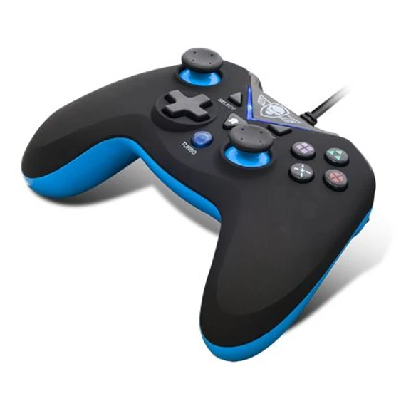 Spirit of Gamer XGP WIRED fekete-kék PC/PS3 vezetékes kontroller