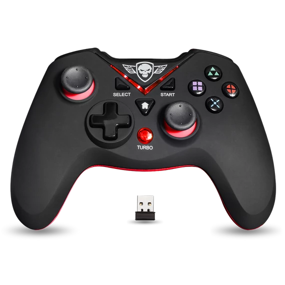 Spirit of Gamer XGP WIRELESS fekete-piros vezeték nélküli kontroller