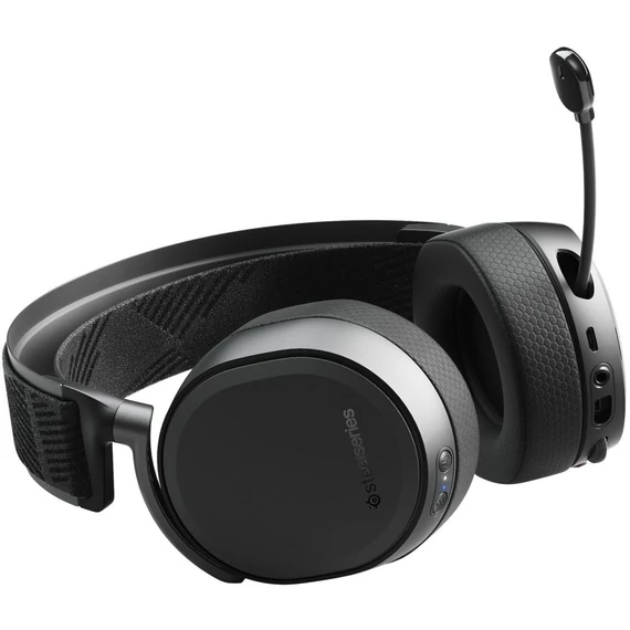 SteelSeries Arctis Pro Wireless fekete gamer headset