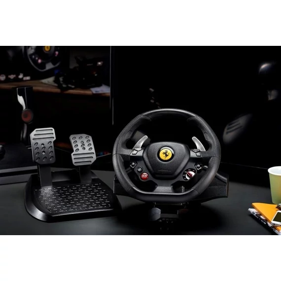 Thrustmaster 4160672 Ferrari 488 T80 GTB Edition PC/PS4/PS5 versenykormány