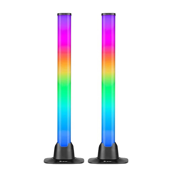 Tracer TRAOSW47008 Ambience Smart Desk 5 W/10 világítási mód/USB/Bluetooth 5.0/RGB világítás/fekete/gamer/asztali lámpa