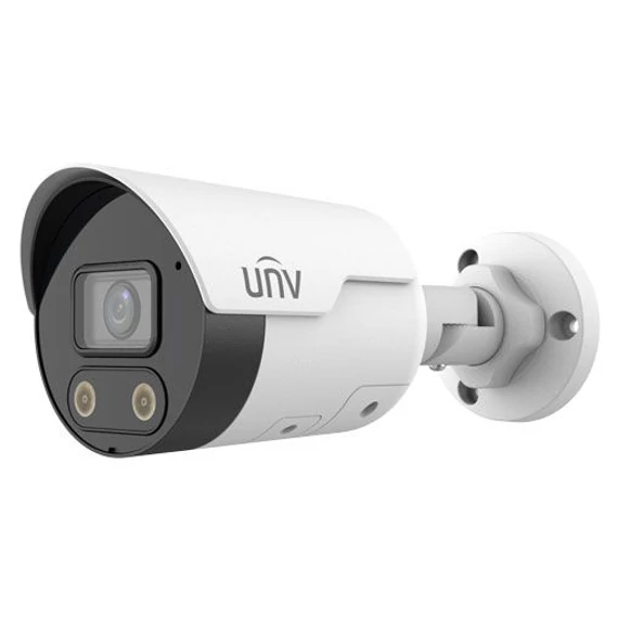 Uniview Prime-I 8MP Tri-Guard csőkamera, 2.8mm fix objektívvel, mikrofonnal és hangszóróval