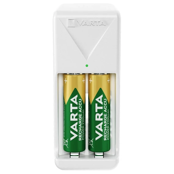 Varta 57656101451 Mini töltő + 2 db AA 2100 mAh akkumulátor