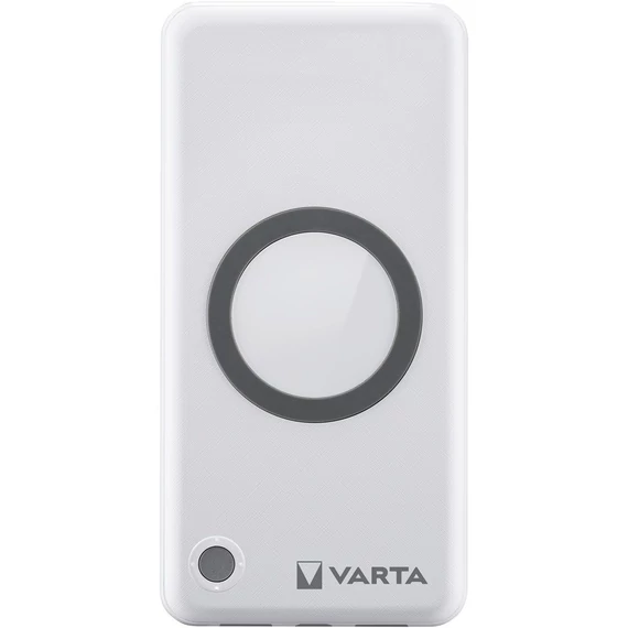 Vezeték nélküli PD/QC töltő, max. 18W, hordozható akkumulátor 10000mAh, VARTA
