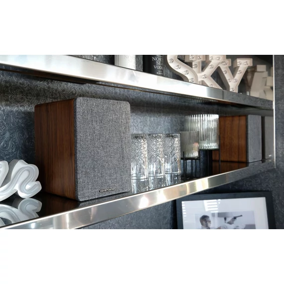 wavemaster Base Bluetooth Speaker System Wood/Grey