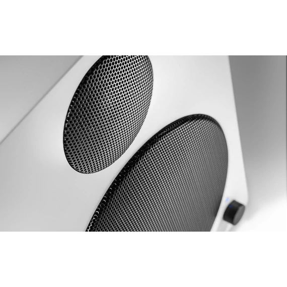 WaveMaster Hangszóró 2.0 - CUBE NEO White (50W RMS, Bluetooth, 3,5mm jack, RCA, Toslink, Távírányító, Fehér)