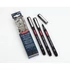 Kép 9/9 - Tűfilc szett, 0,1/ 0,3/0,5 mm, DERWENT "Line Marker", fekete