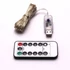 Kép 2/3 - Iris 8 programos 10m/távirányítós/meleg fehér/100db LED-es/USB-s fénydekoráció