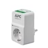 Kép 1/3 - APC PM1WU2-GR SURGE PROTECTOR túlfeszültségvédő 2 USB csatlakozóval
