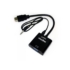 Kép 1/2 - APPROX Átalakító - HDMI to VGA + AUDIO adapter