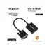 Kép 1/2 - APPROX Átalakító - VGA to HDMI Adapter + audio input