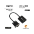 Kép 1/2 - APPROX Átalakító - VGA to HDMI Adapter + audio input