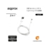 Kép 1/2 - APPROX Kábel - USB to Micro USB & Lightning USB cable (Apple, iPhone, iPad)