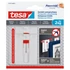 Kép 4/8 - Akasztószög, öntapadó, állítható, TESA "Powerstrips®", érzékeny felületre, 2db/bliszt