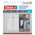 Kép 4/6 - Akasztószög, öntapadós, TESA "Powerstrips®", érzékeny felületre, 2db/bliszt