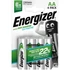 Tölthető elem, AA ceruza, 4x2300 mAh, előtöltött, ENERGIZER 